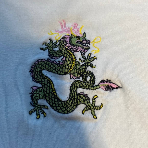 Brandy Melville dragon tee (OS) (John Galt) - Picture 2 of 3